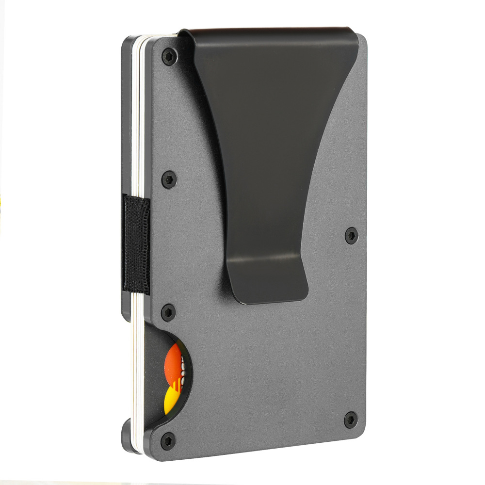 Ultra-thin aluminum alloy credit card wallet / card holder