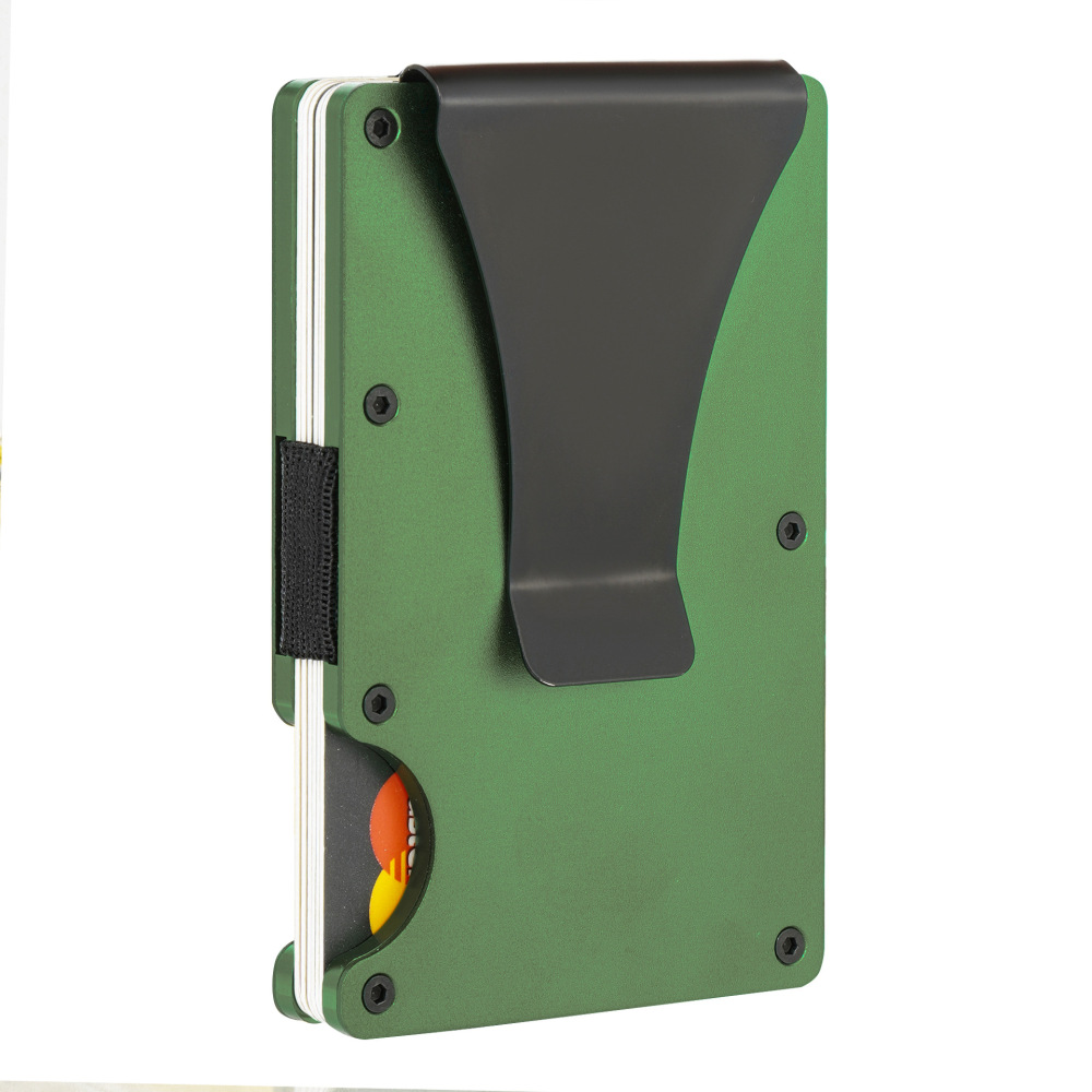 Ultra-thin aluminum alloy credit card wallet / card holder