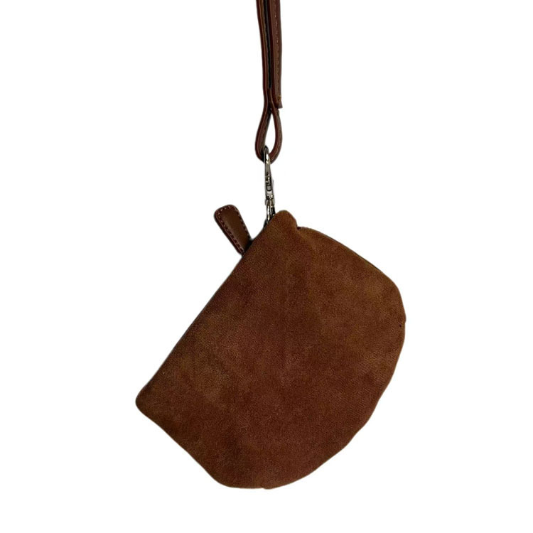 Ins-Style vegan Suede Coin Purse