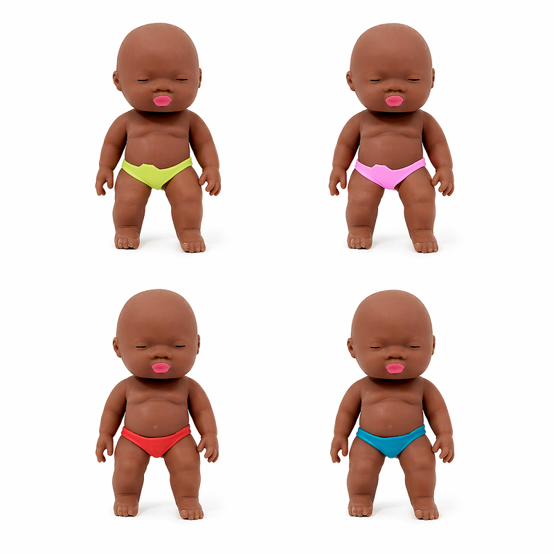 Bulk Squishy Natasha Baby Doll Stress Relief Toys 50pcs