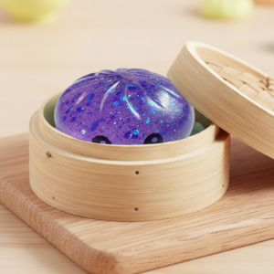 Squishy Glitter Dumpling Sensory Stress Relief Toys 60pcs