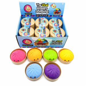 Sensory Stress Relief Toys Squishy Slow Rising Dumpling 72pcs