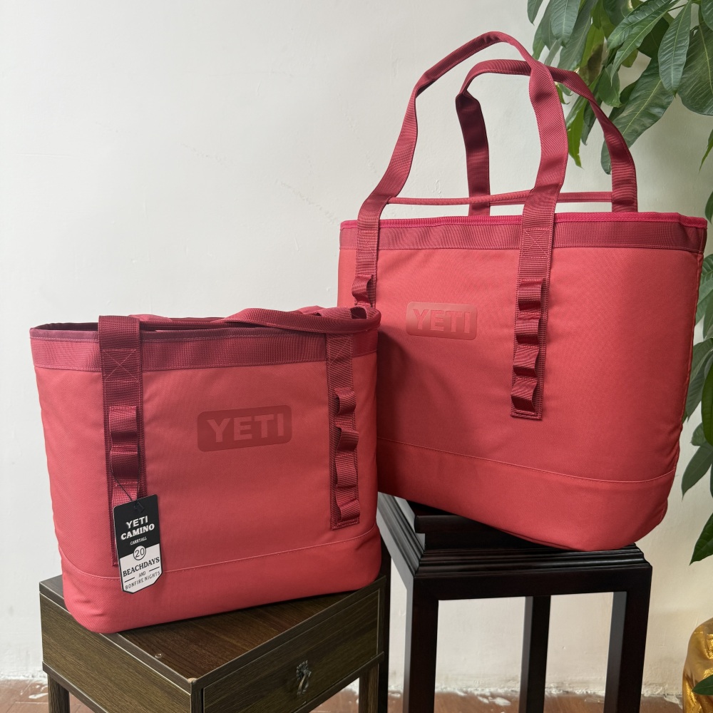 New YT Tote-Style Cooler Bag — Hard-Bottom TPU Construction, Waterproof & Insulated — 20L / 35L Outdoor Ice Bag for Picnics