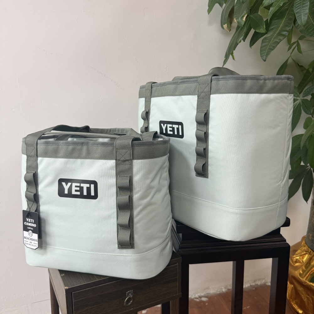 New YT Tote-Style Cooler Bag — Hard-Bottom TPU Construction, Waterproof & Insulated — 20L / 35L Outdoor Ice Bag for Picnics
