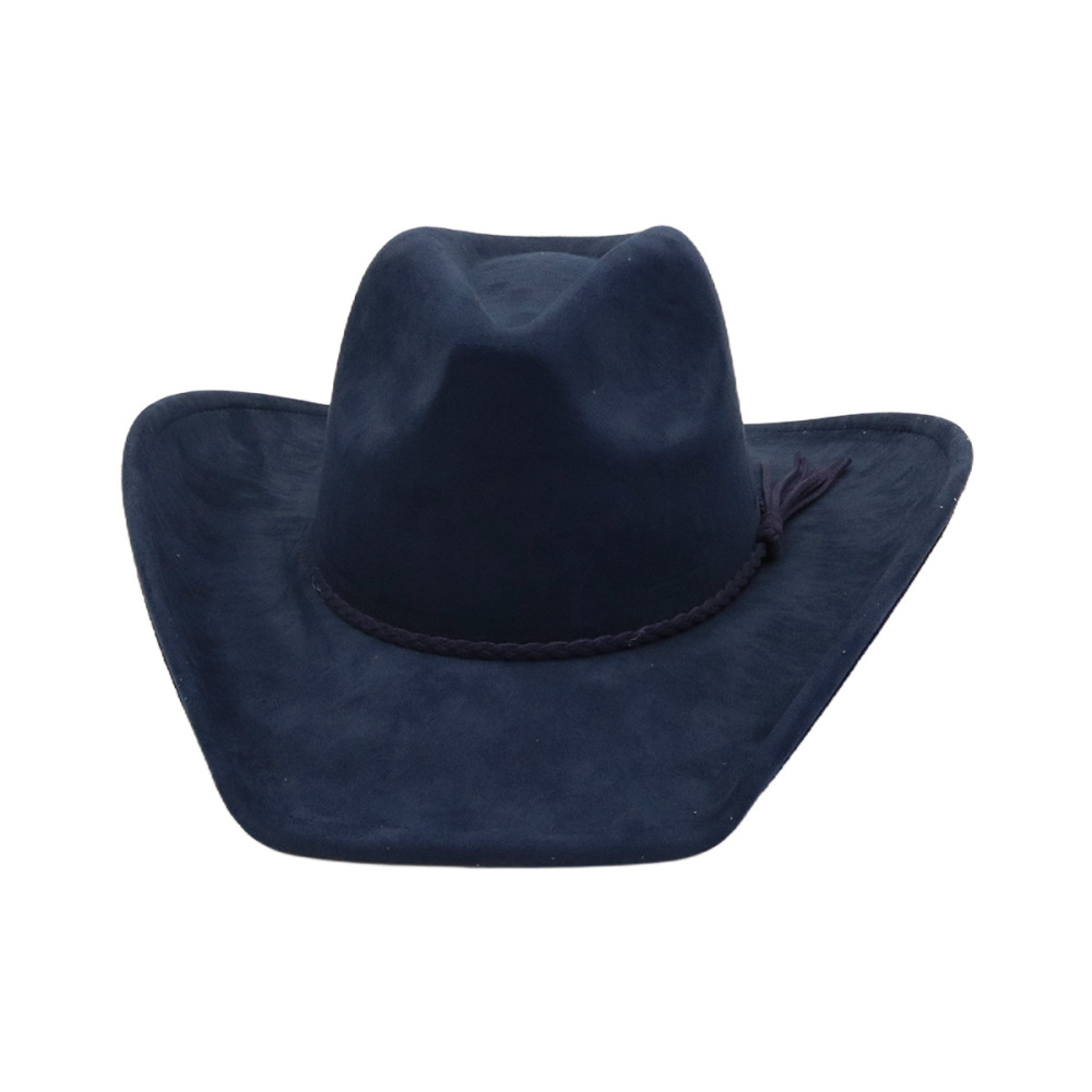 Teardrop Crown Cowboy suede Hat