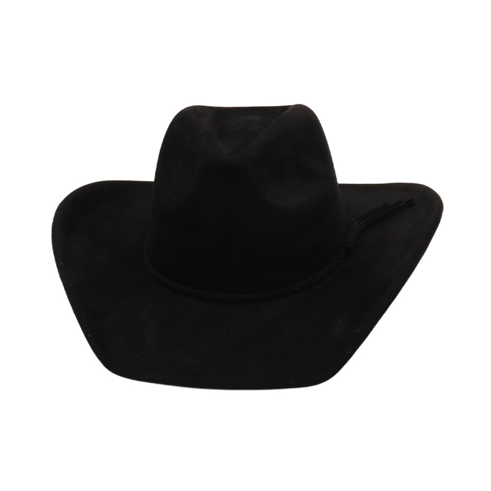 Teardrop Crown Cowboy suede Hat