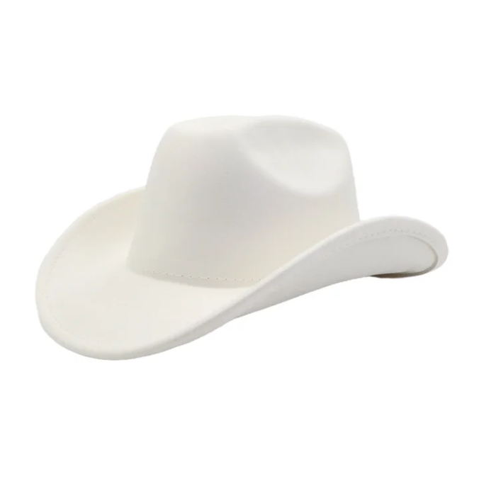 Cowboys Styles Hats Wide Brim Suede Hats Western Cowboy Cowgirl Panama Rancher Hat