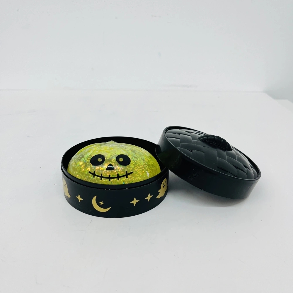 72 Pack China Warehouse Halloween Maltose Slow Rising Glow In The Dark Sugar Dumpling Squishy Stress Relief Fidget Toys for Kids