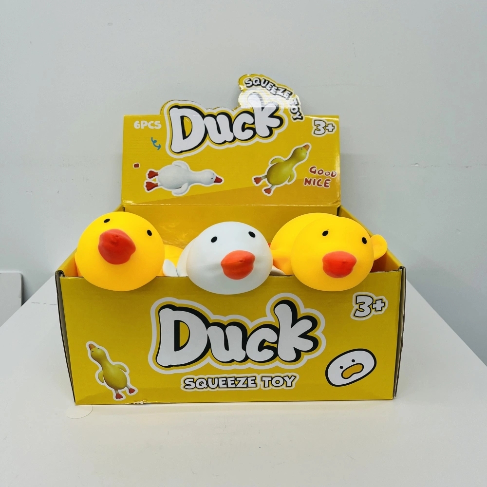24 Pack China Warehouse Cute Jumbo Size 36*16.5cm Duck Squishy Stress Relief Fidget Toy for Kids