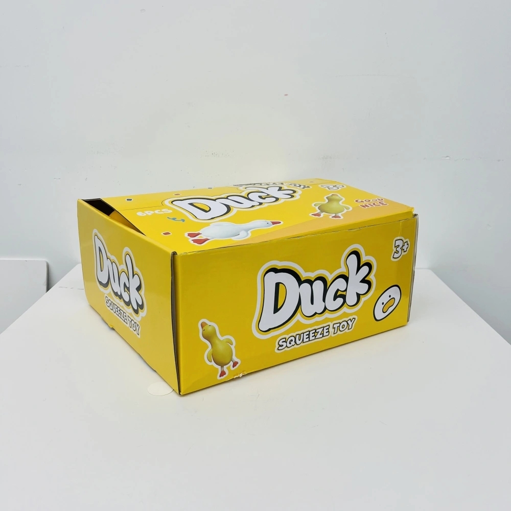 24 Pack China Warehouse Cute Jumbo Size 36*16.5cm Duck Squishy Stress Relief Fidget Toy for Kids
