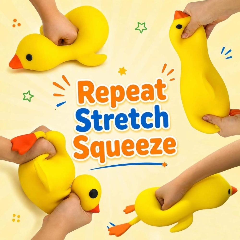 24 Pack China Warehouse Cute Jumbo Size 36*16.5cm Duck Squishy Stress Relief Fidget Toy for Kids