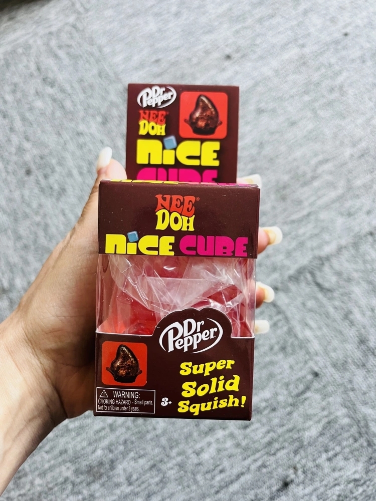72 Pack China Warehouse Slow Rising Needoh Sprite Pepsi Fanta Dr Pepper Co-branding Water Drop Squishy Stress Relief Fidget Toy for Kids