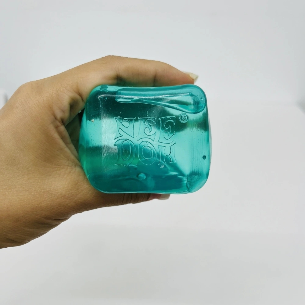 60 Pack China Warehouse Slow Rising Needoh Multi-colors 5.5cm Square Ice Cube Squishy Stress Relief Fidget Toy for Kids