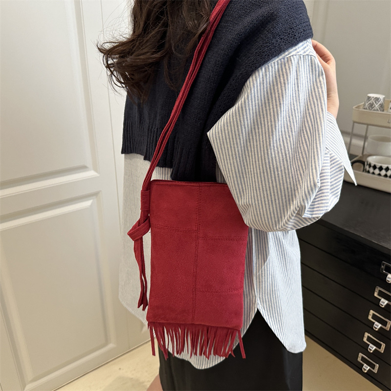 Bohemian-style vegan suede bags 25*16cm
