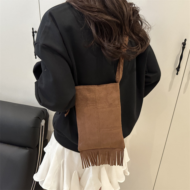 Bohemian-style vegan suede bags 25*16cm