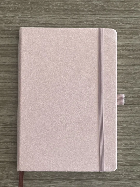Wholesale A5 vegan suede Hard Cover Notebook