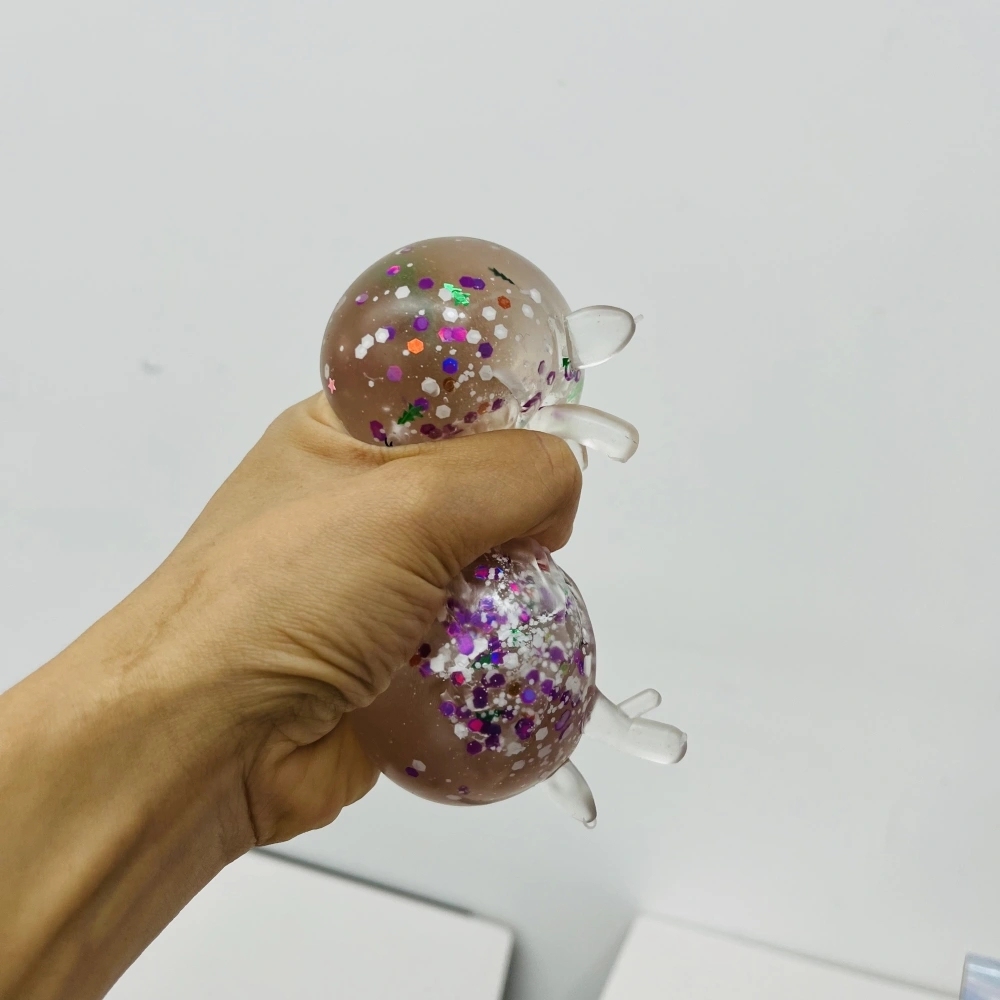 72 Pack China Warehouse Maltose Slow Rising Christmas Reindeer Maltose Bun Squishy Stress Relief Fidget Toys with Steamer for Kids