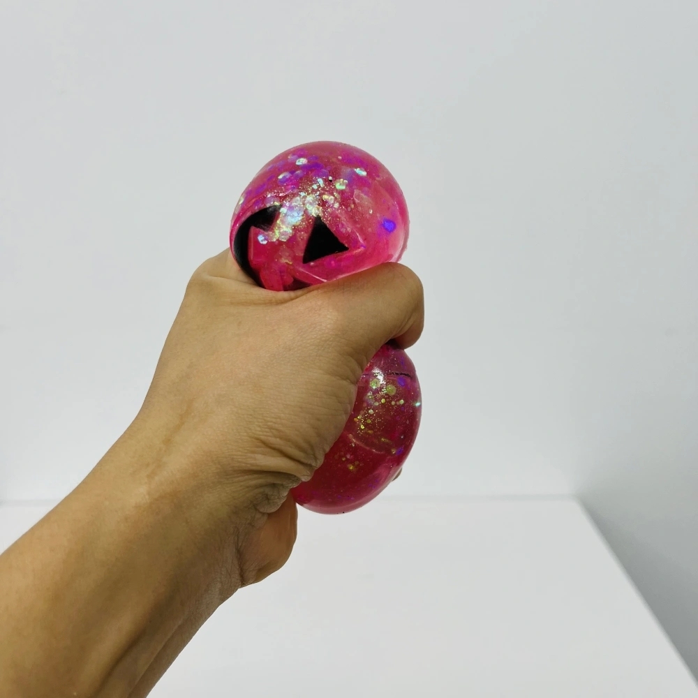 72 Pack China Warehouse Maltose Slow Rising Halloween Pumpkin Squeezee Toy Squishy Stress Relief Fidget Toys for Kids