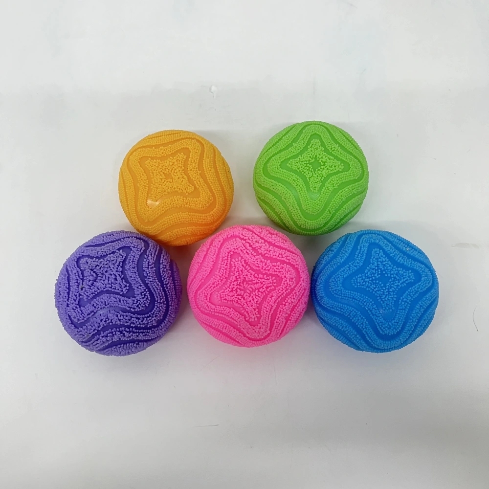 75 Pack China Warehouse Slow-Rising Maltose Filling Needoh Fuzzy Ball Squishy Stress Relief Fidget Toy for Kids