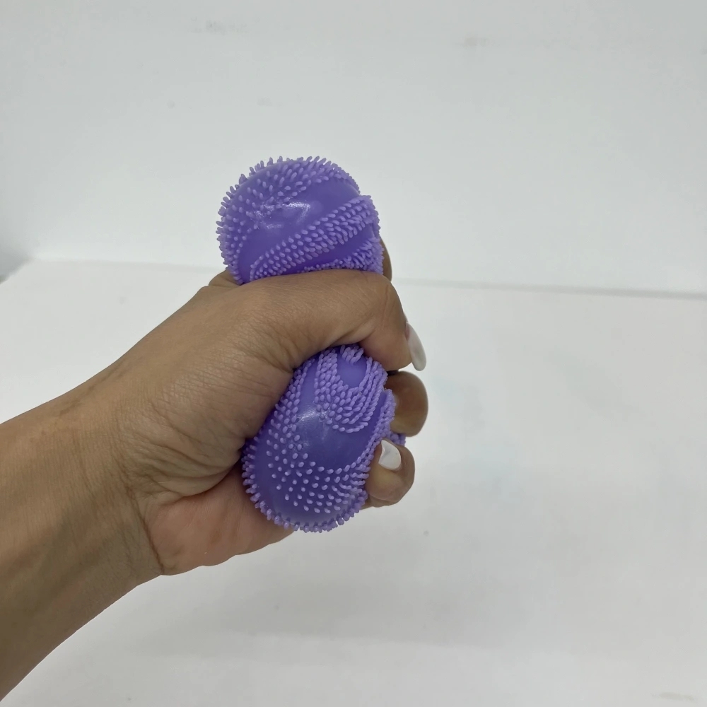 75 Pack China Warehouse Slow-Rising Maltose Filling Needoh Fuzzy Ball Squishy Stress Relief Fidget Toy for Kids