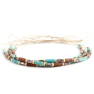 Hat band Cross-border cowboy hats can be freely matched with beaded chains, hat decorations, brim accessories, hatbands, and straw hats.
