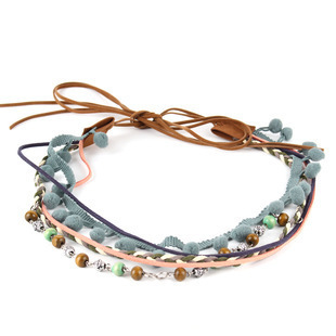 Hat band Cross-border cowboy hats can be freely matched with beaded chains, hat decorations, brim accessories, hatbands, and straw hats.