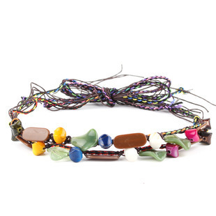 Hat band Cross-border cowboy hats can be freely matched with beaded chains, hat decorations, brim accessories, hatbands, and straw hats.