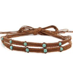 #42 Braided rope with seashell