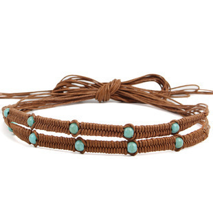 Hat band Cross-border cowboy hats can be freely matched with beaded chains, hat decorations, brim accessories, hatbands, and straw hats.