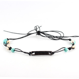 Hat band Cross-border cowboy hats can be freely matched with beaded chains, hat decorations, brim accessories, hatbands, and straw hats.