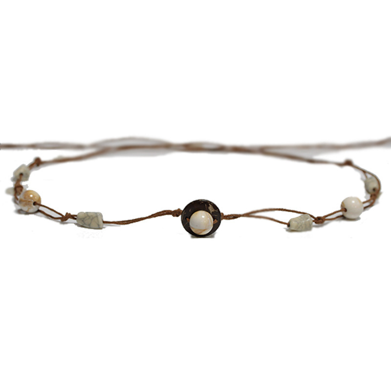Hat band DIY hatband with hemp rope and bull's head decoration for men and women, retro cowboy hat decoration