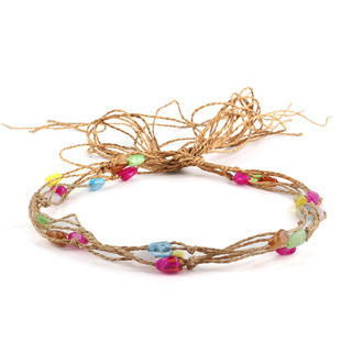 Hat band Cross-border cowboy hats can be freely matched with beaded chains, hat decorations, brim accessories, hatbands, and straw hats.