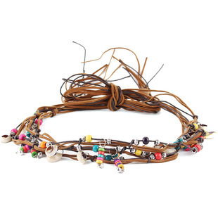 Hat band Cross-border cowboy hats can be freely matched with beaded chains, hat decorations, brim accessories, hatbands, and straw hats.