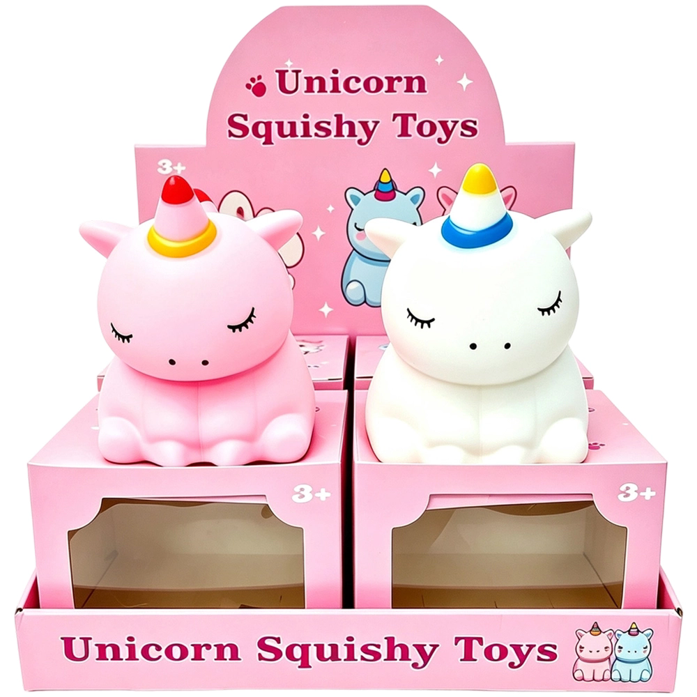 24 Pack China Warehouse Jumbo Unicorn Squishy ASMR Stress Relief Fidget Toys for Kids