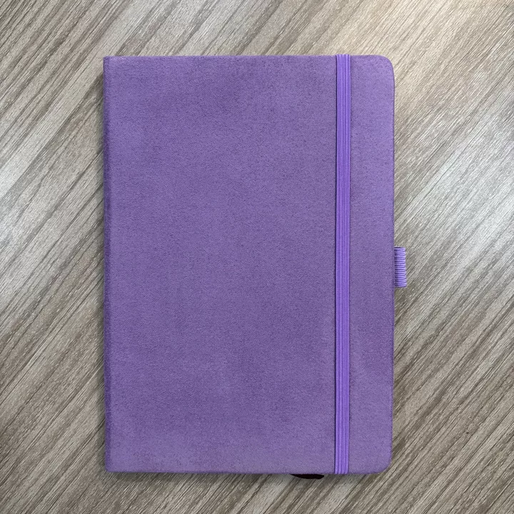 Wholesale A5 vegan suede Notebook