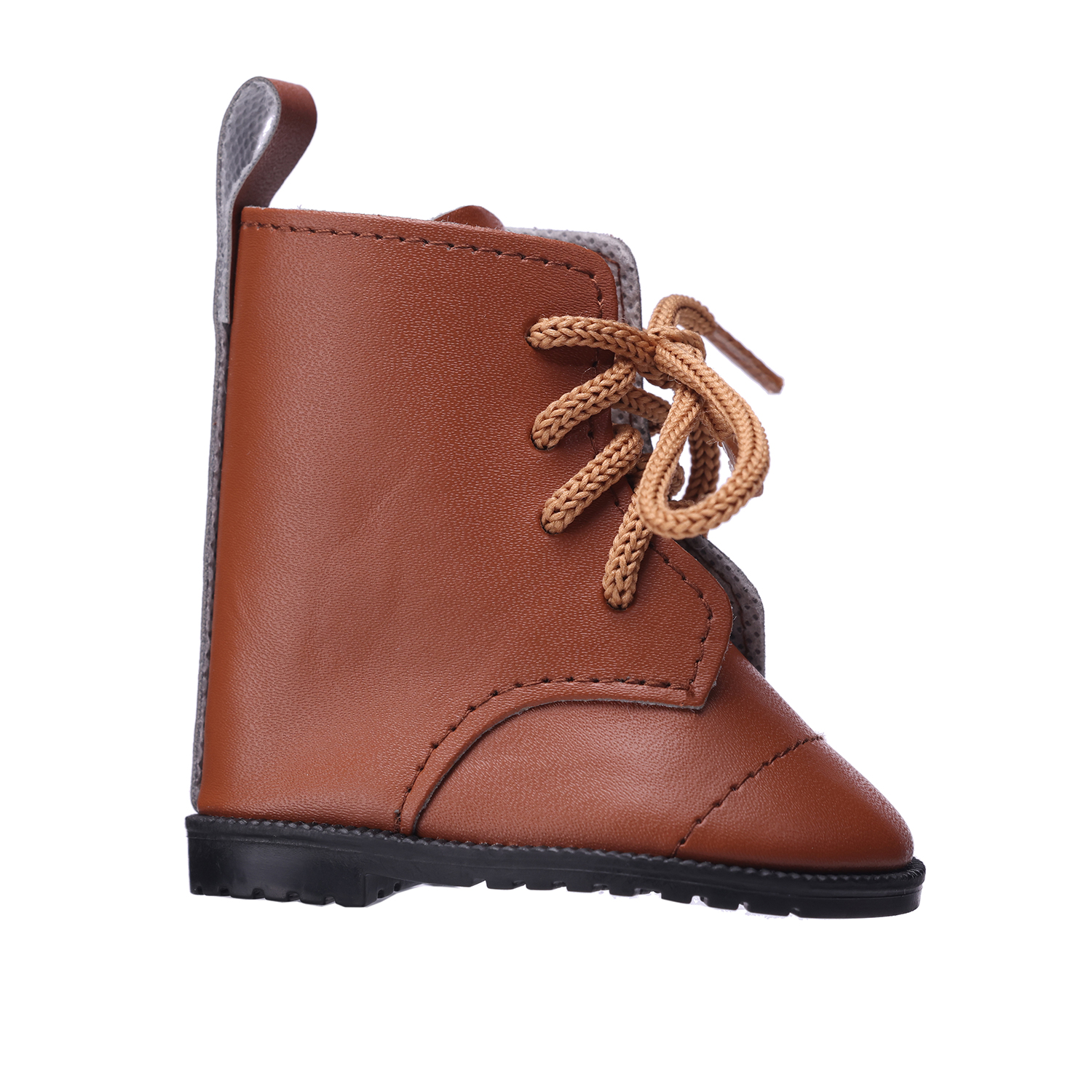 Brown riding boots