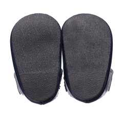 Dark blue rice print covered shoes