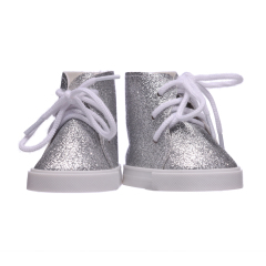 Silver Shiny Boots