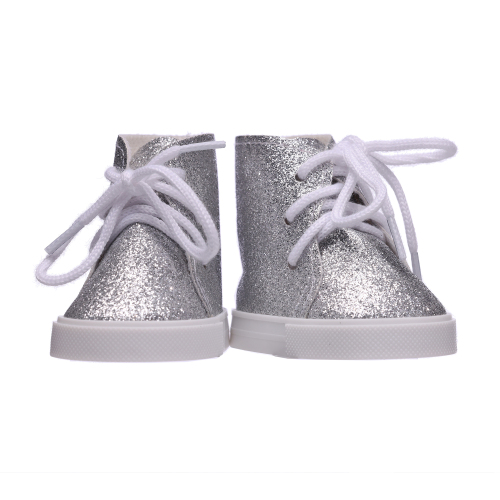 Silver Shiny Boots