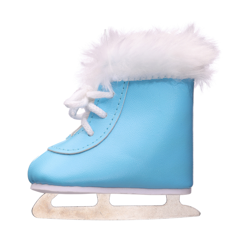 Blue skate shoes