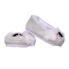 Grey koala bear slippers