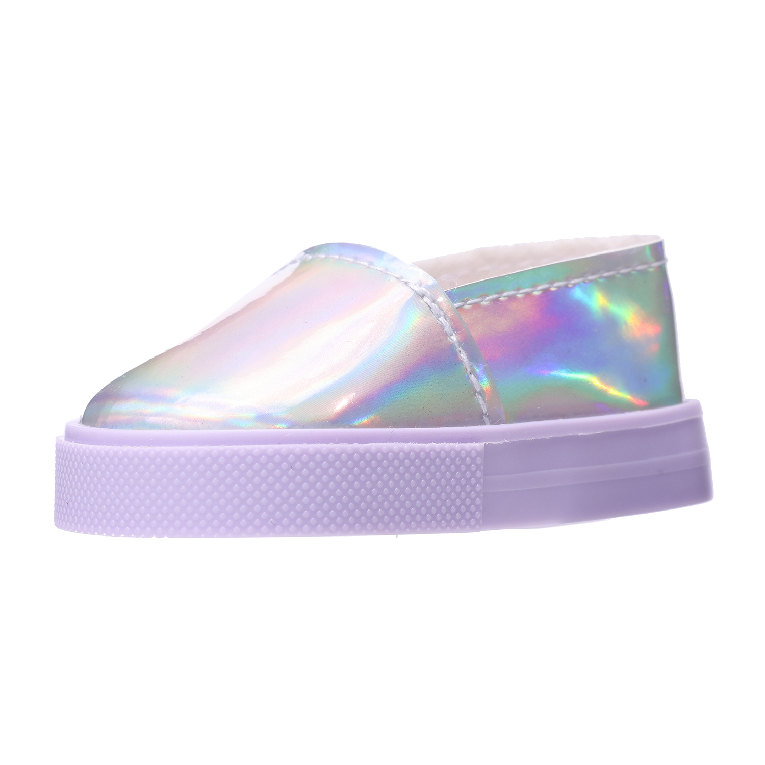 Purple colorful shoes