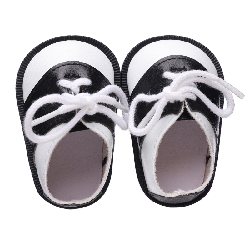 Black & white shoes