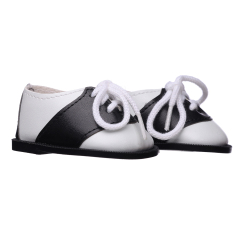 Black & white shoes