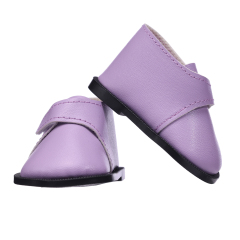 Purple PU boots