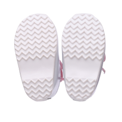 Pink & white sports shoes