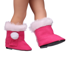 Red Snow Boots