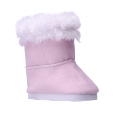 Pink snow boots