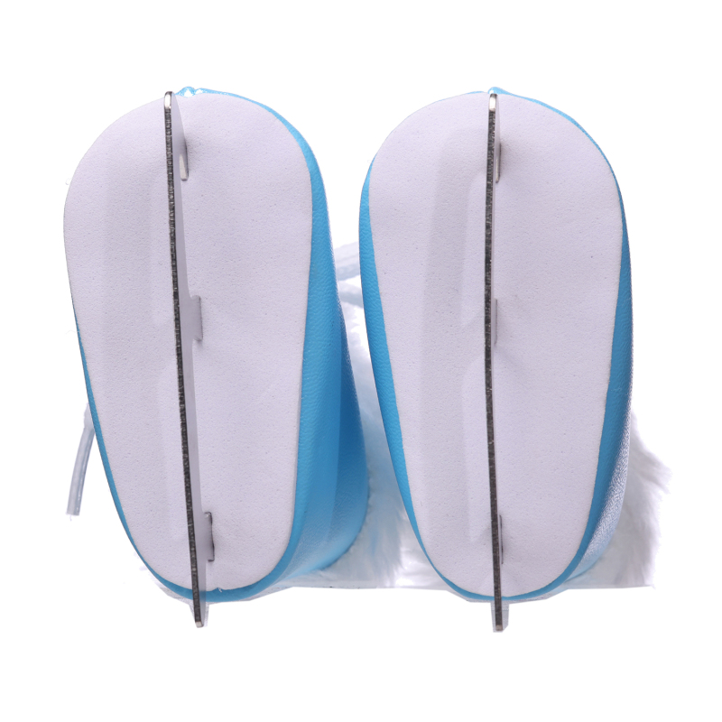 Blue skate shoes