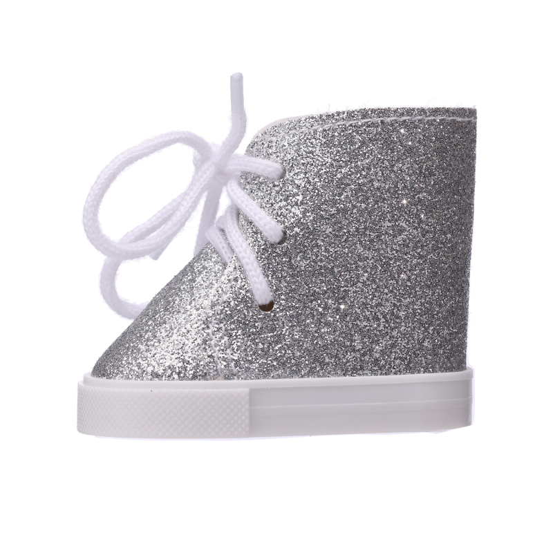 Silver Shiny Boots